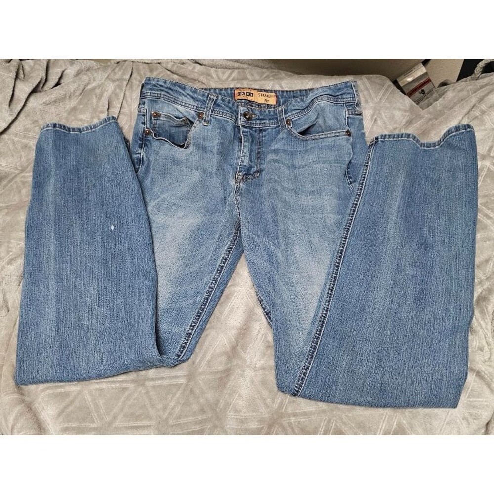 Seven7 Straight Leg Jeans - 36x34
